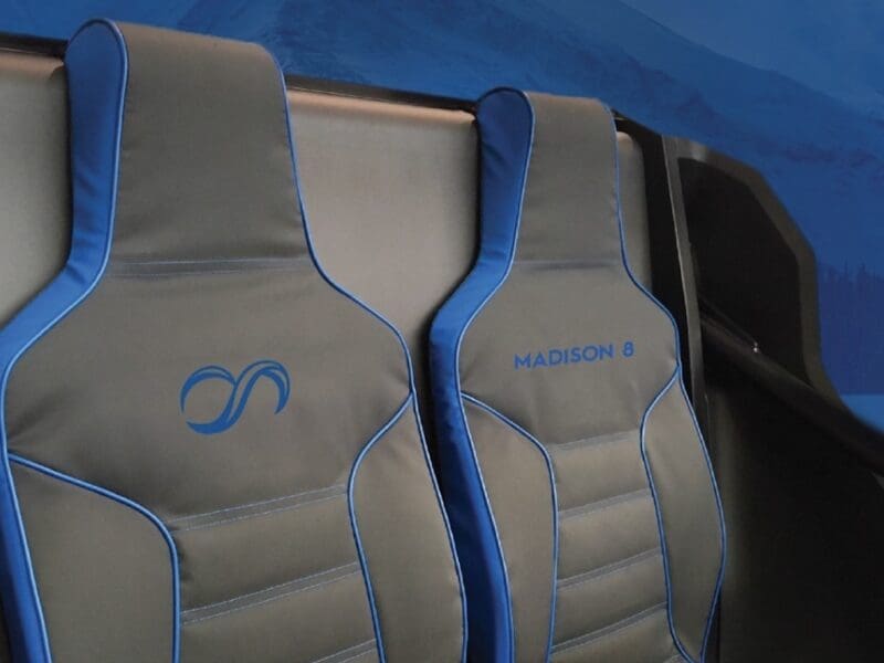 The Madison 8 Chairlift in progress at Big Sky.