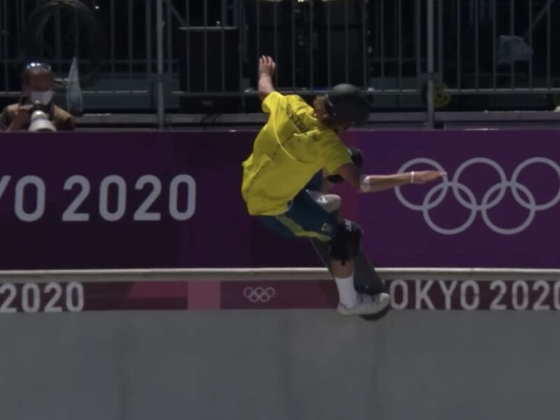Skateboarding at the 2020 Tokyo Olympics.