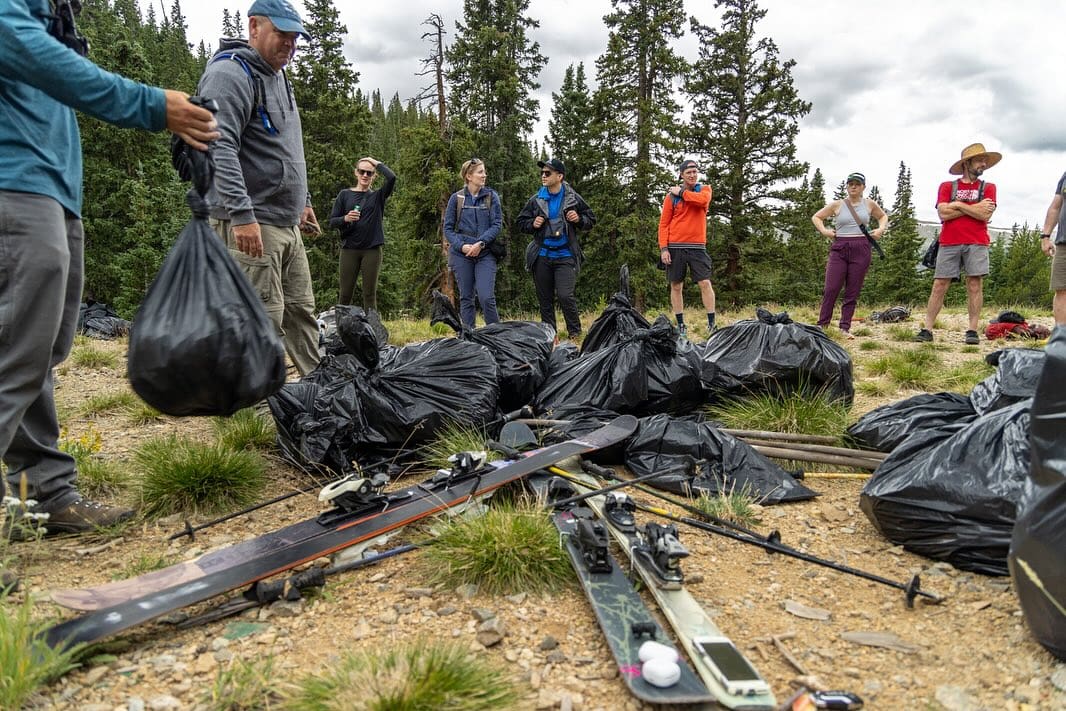 Arapahoe Basin mountain clean up @ The Beavers