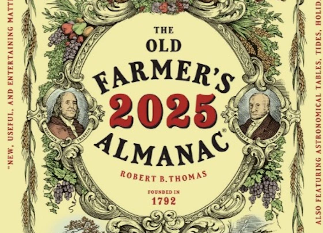 The Old Farmer’s Almanac Predicts "Calmer, Gentler Winter" 20242025