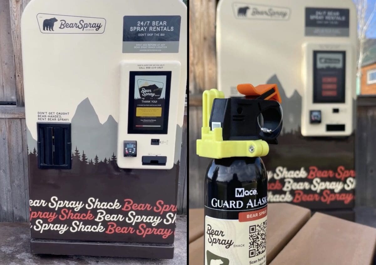 The Bear Spray Shack.