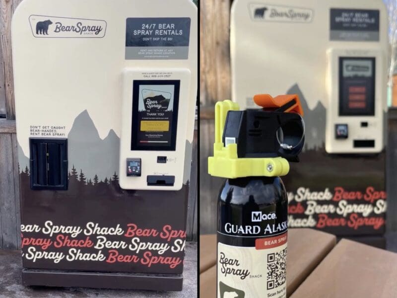 The Bear Spray Shack.