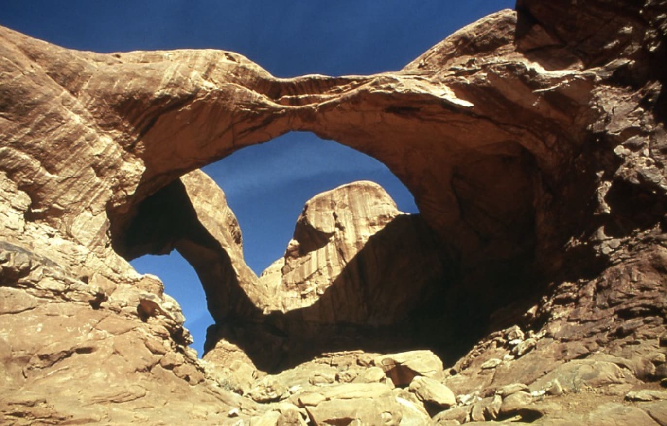 Arches National Park confirms its iconic “Double Arch” has NOT collapsed