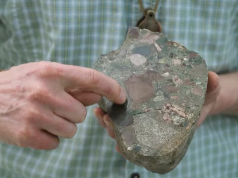 A piece of the Castle Rock.