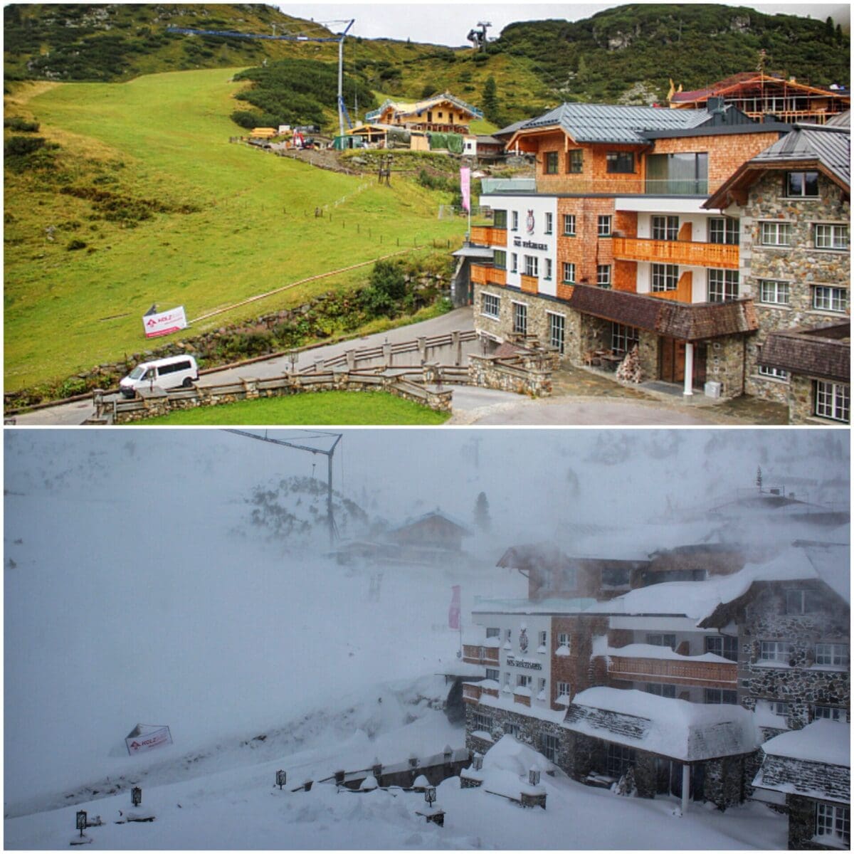 September Snowstorms Transforms Northern Alps Into Winter Wonderland ...
