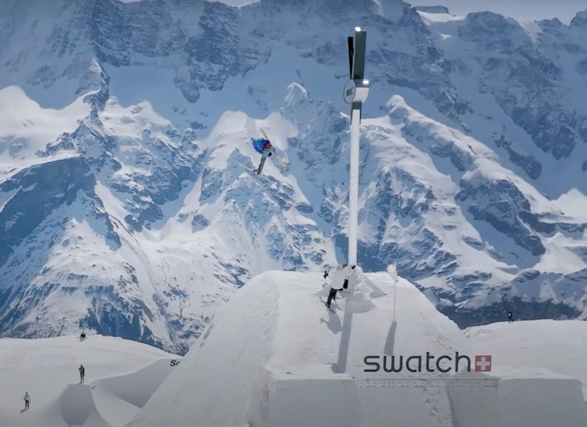 Hotdog Hans Throws A Spread Eagle Air Into The Stratosphere