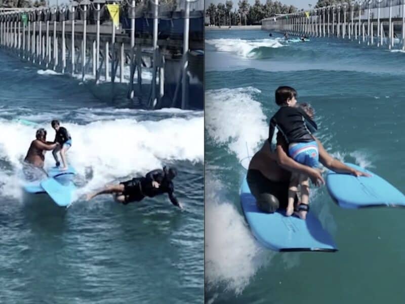 Surf instructor save @ Kelly Slater Surf Ranch