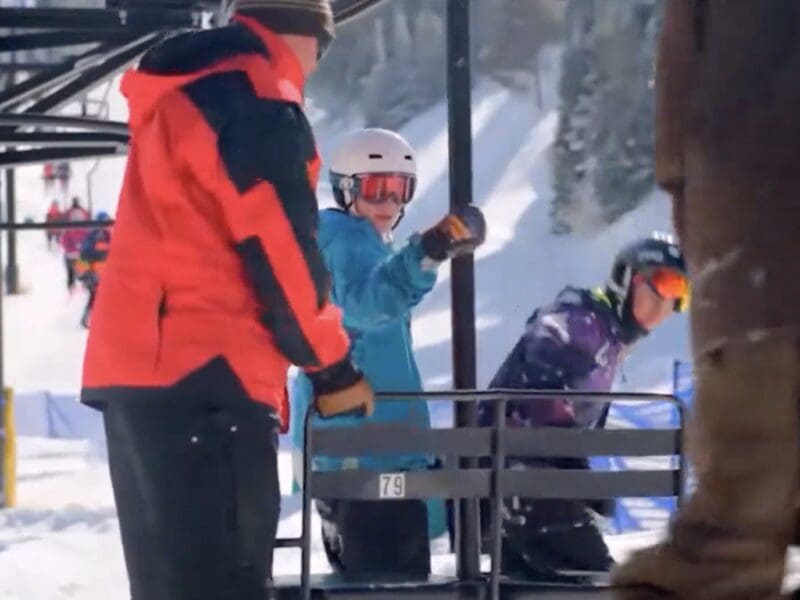 Hogadon Basin Ski Area's chairlift.
