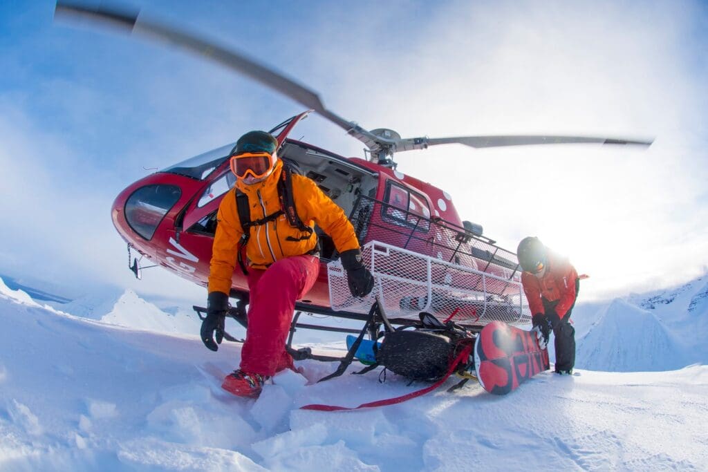 Arctic Heli offers unlimited vertical in March.