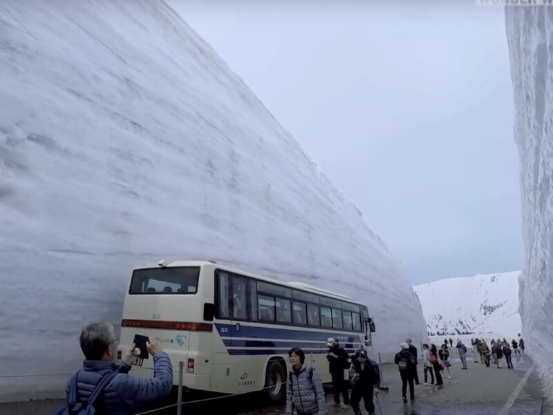 Snow walls @ Tateyama Kurobe Alpine Route, Japan