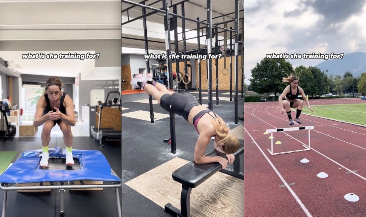 Sofia Goggia Dry Land Training