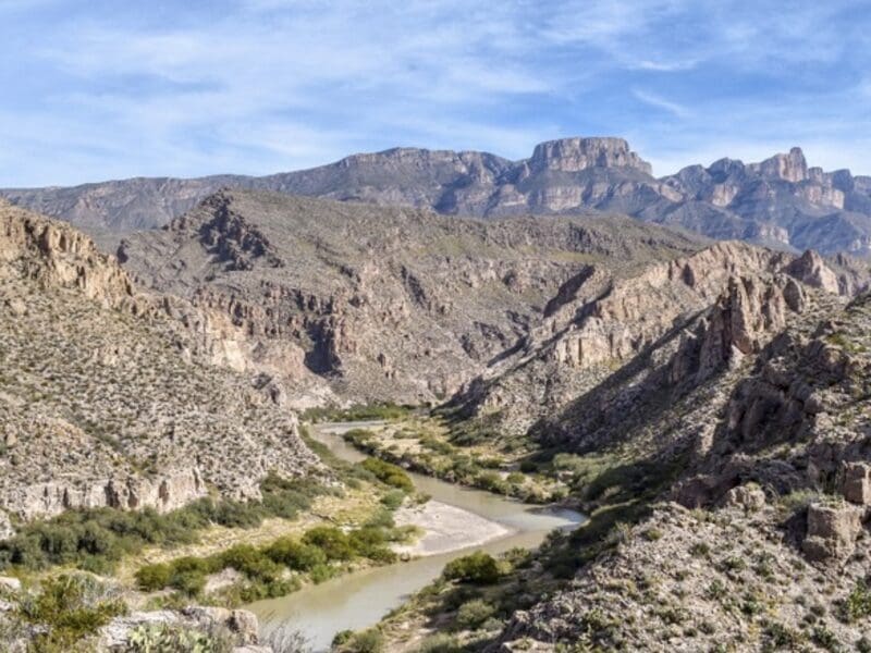 The Marufo Vega Trail in Big Bend National Park.