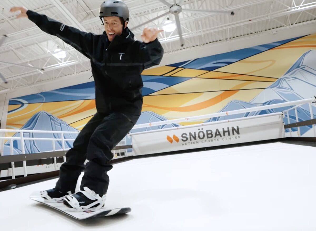 Shaun White at SNÖBAHN