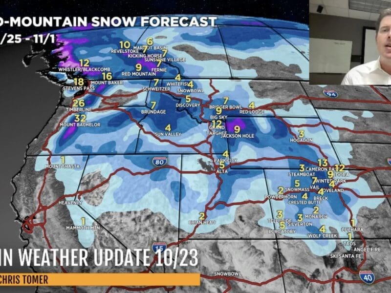 Chris Tomer forecast.