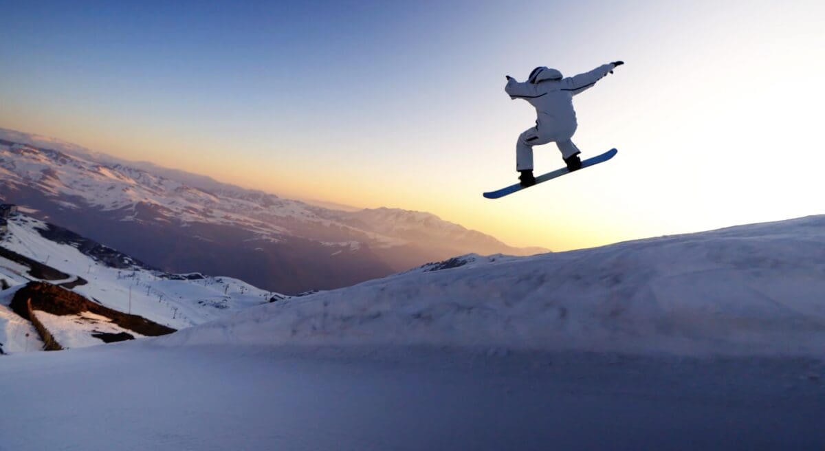 Shaun White at Valle Nevado.
