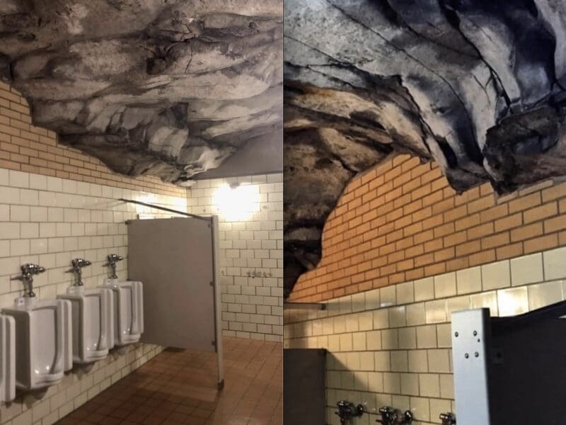 Subterranean bathrooms @ Mammoth Cave National Park