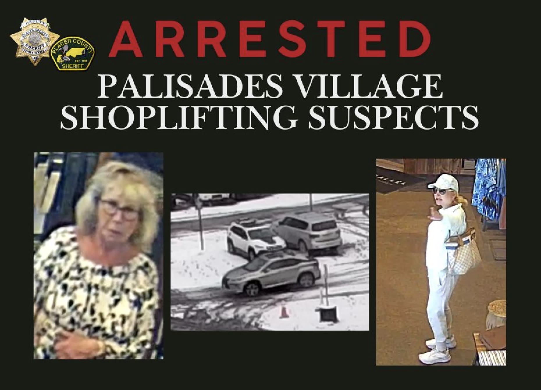 Two 68-Year-Old Women Arrested For Shoplifting @ Palisades Tahoe – Unofficial Networks