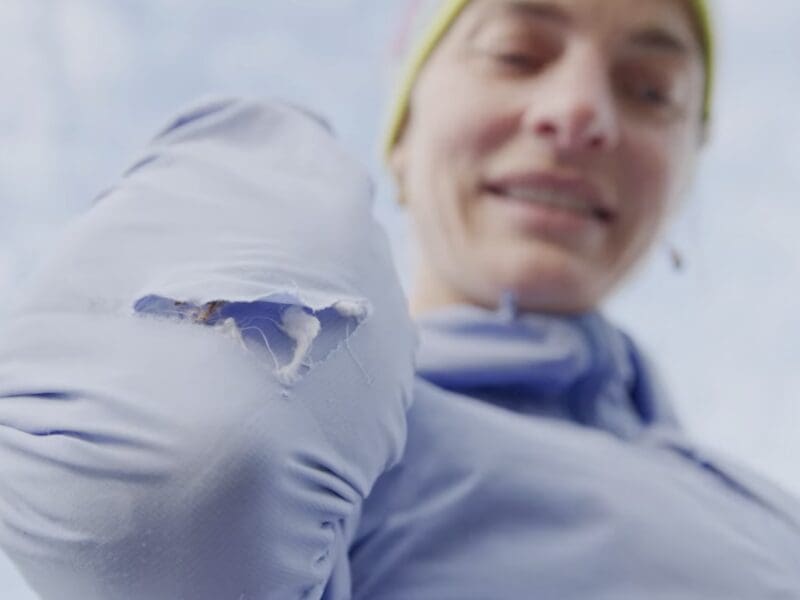 Gear tester at work.