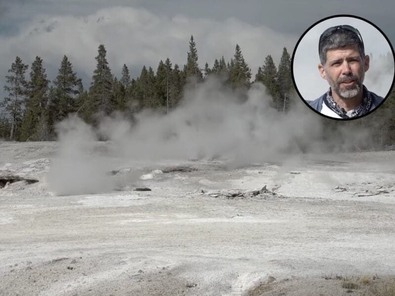 Yellowstone's other 2024 hydrothermal explosion.
