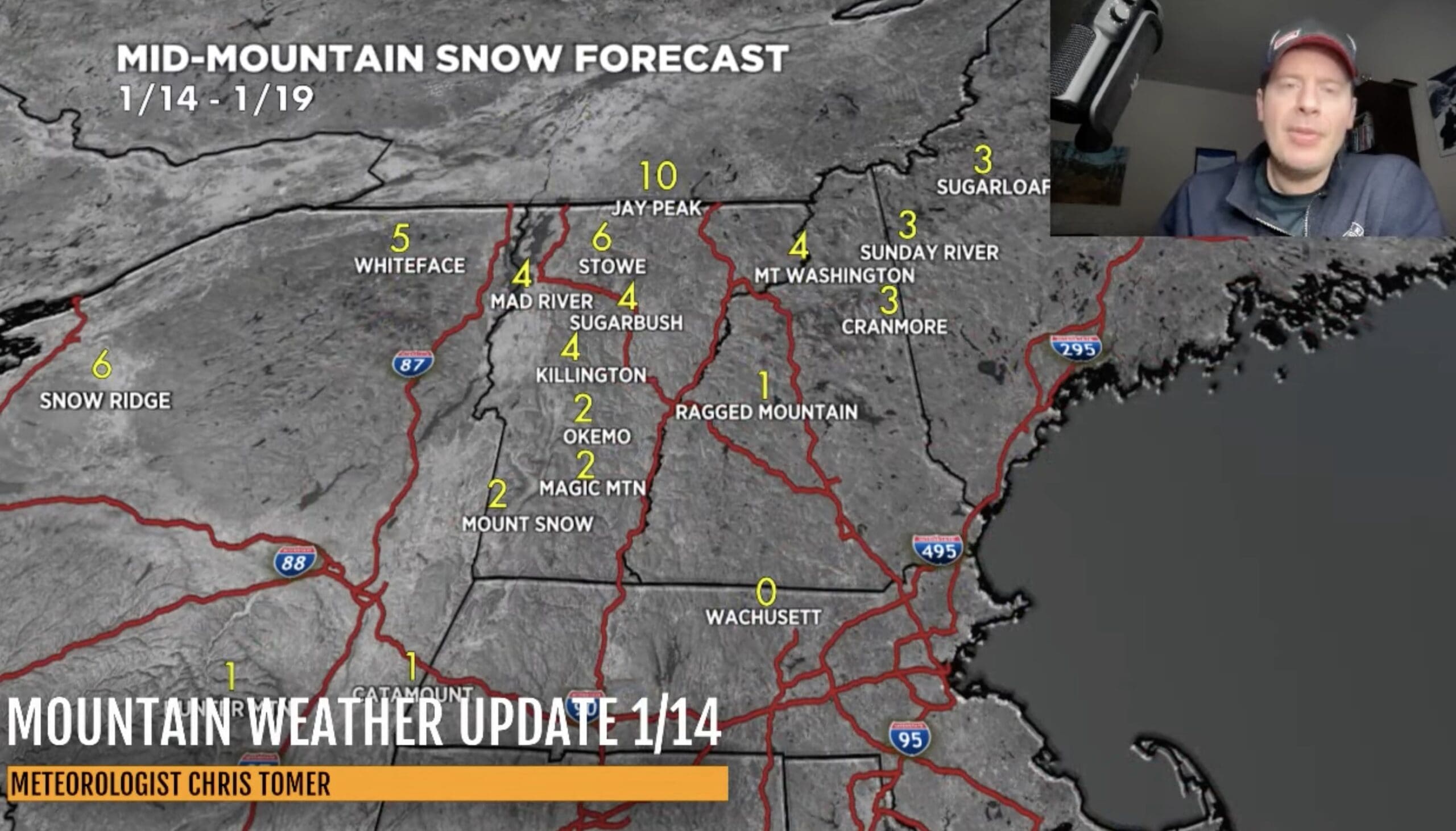 Big Snow Week Ahead For Northern Vermont - Unofficial Networks