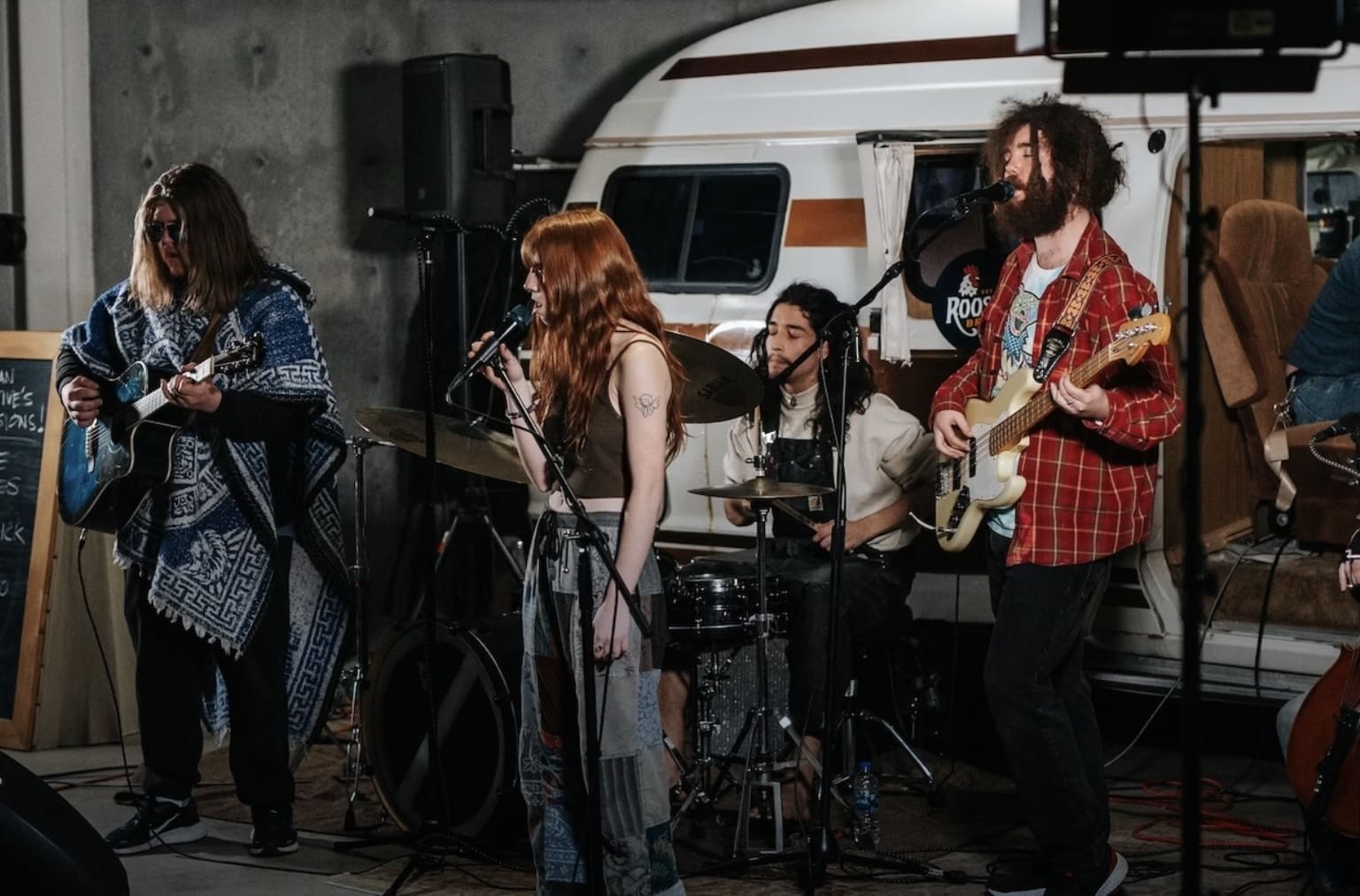 Van sessions at The Monarch, an open studio space located in downtown Ogden, Utah.