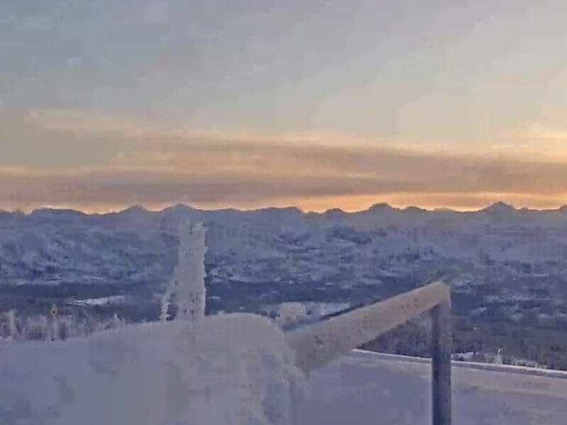 Brundage Mountain Summit Cam on February 20.