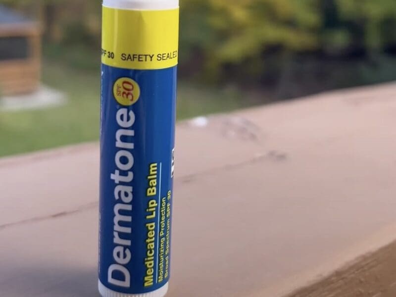 Dermatone Lip Balm.