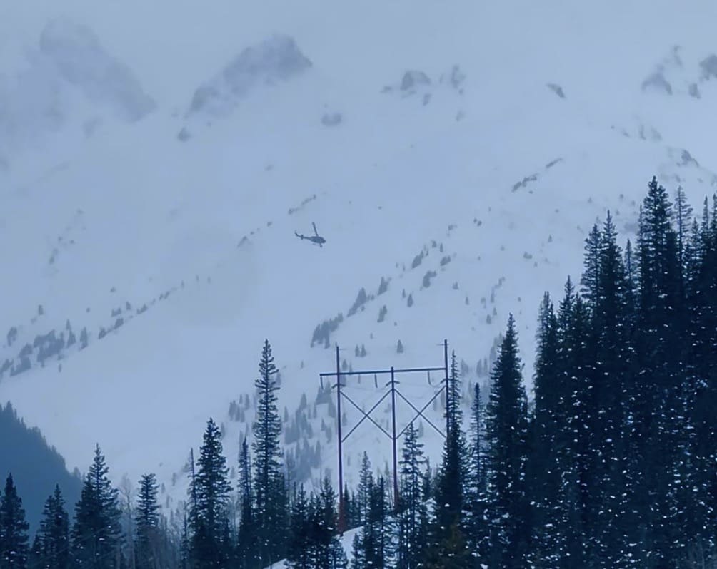 Avalanche response in Silverton, CO.