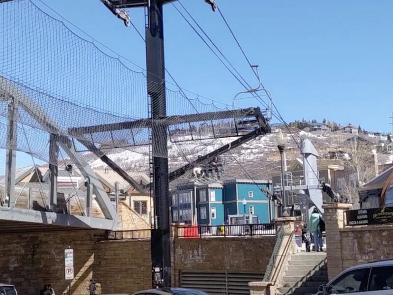 Boy falls from Park City Town Lift.