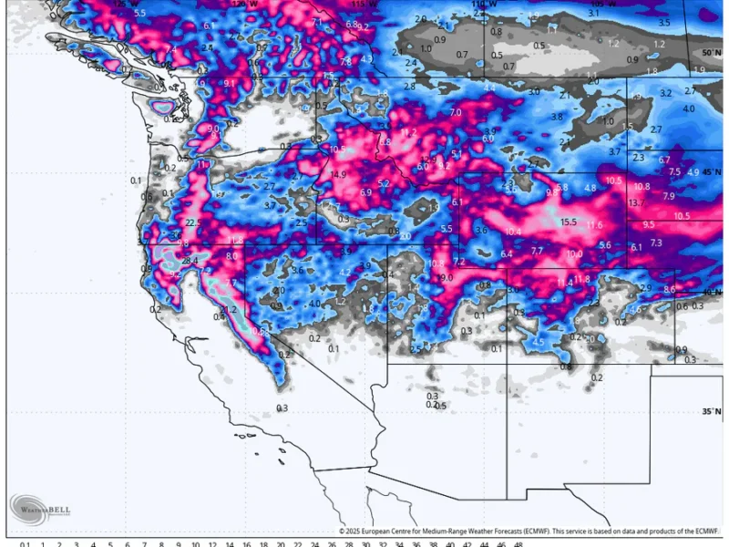 forecast by Powerchaser.com