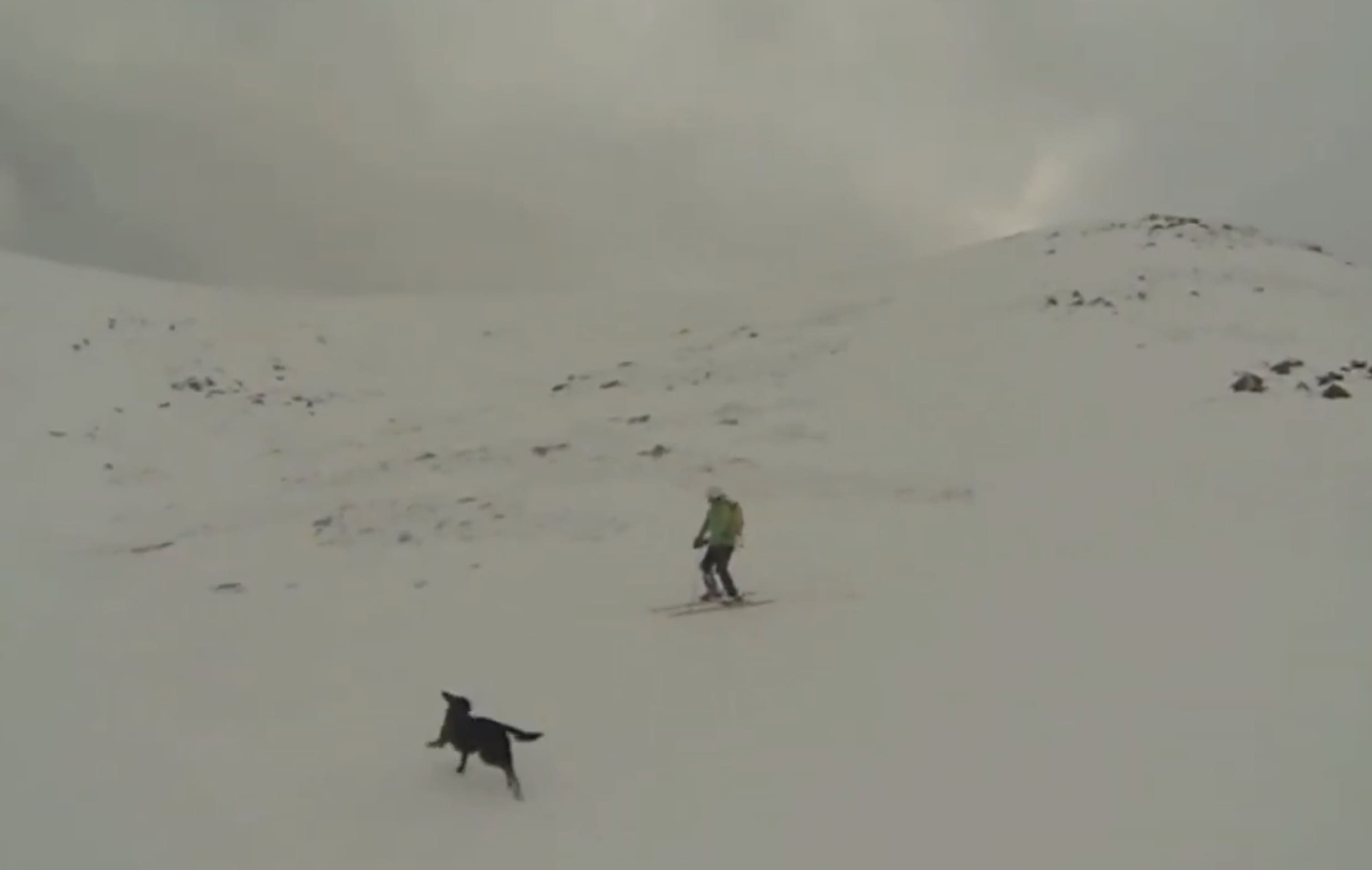 Skiing The Mourne Mountains of Northern Ireland