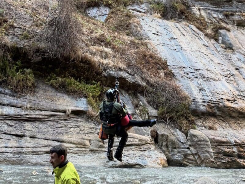 Rescue in Zion National Park.