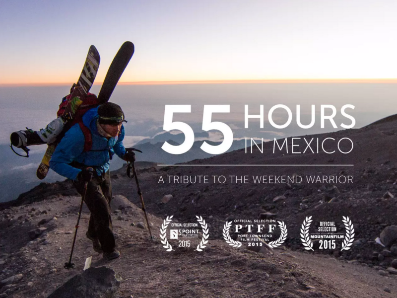 Weekend warrior mission to ski Mexico's highest mountain.
