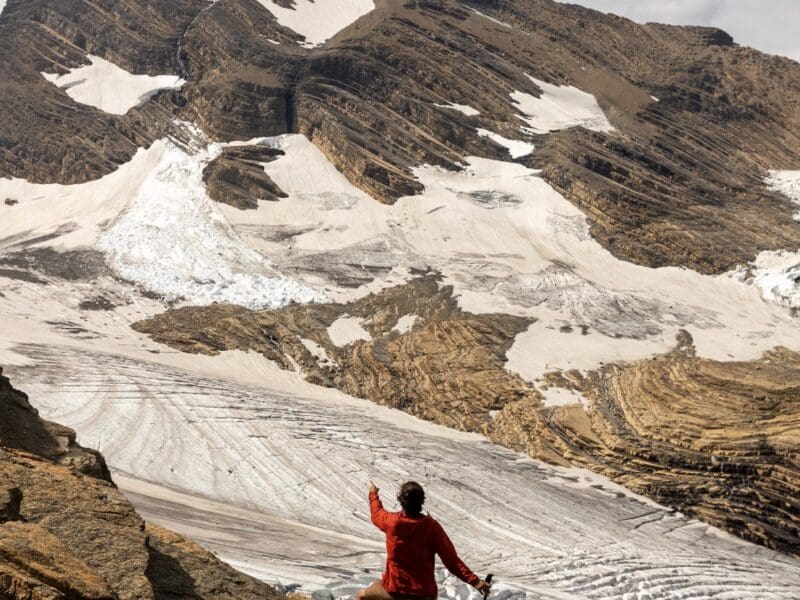 Jackson Glacier and Mount Jackson @ Glacier National Park