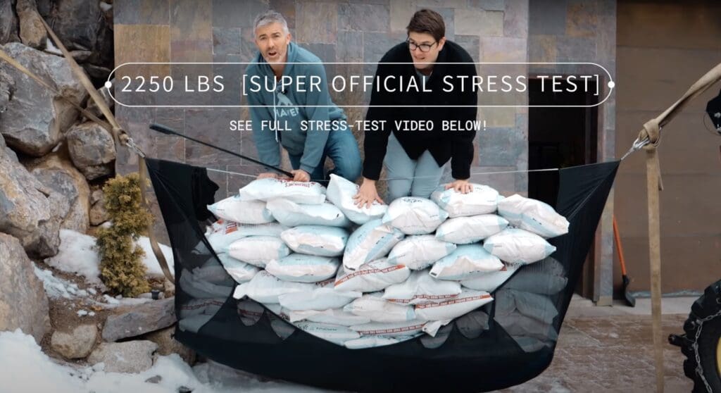 Haven Spectre lay-flat hammock tent