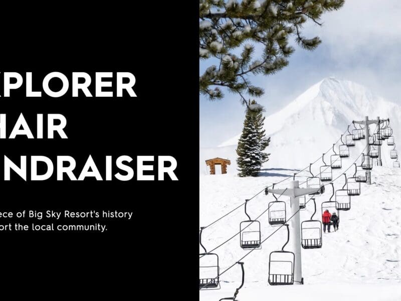 Big Sky charity chairlift sale was a smash hit.