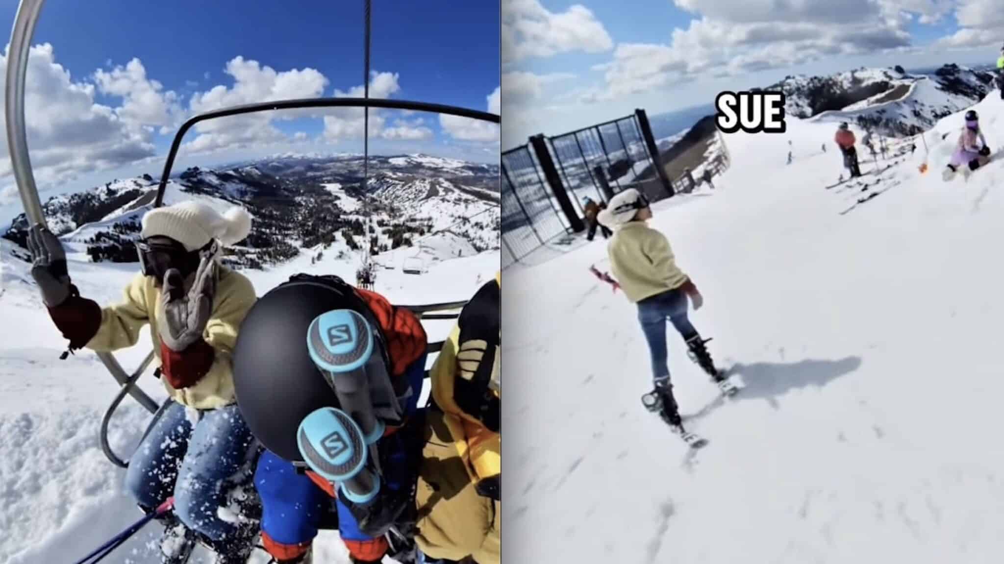 Skier Loses Her Cool At Kirkwood Snowball Fight Tradition