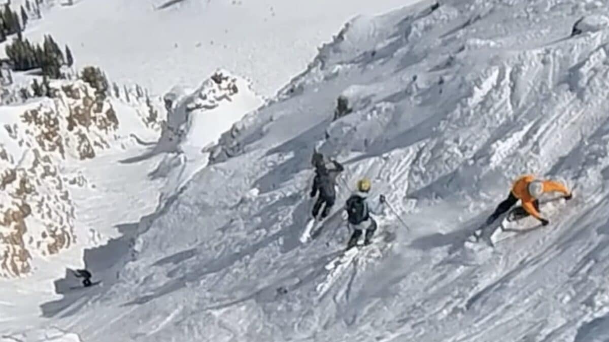 Near disaster in Alta's Little Chute.