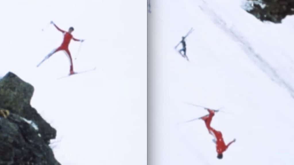 Vintage Tuckerman Cliff Send Goes Exactly How You'd Expect
