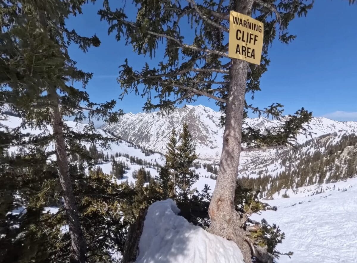 Flying Squirrel at Snowbird.