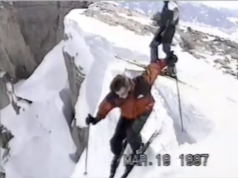 Vintage Corbet's Couloir fail.