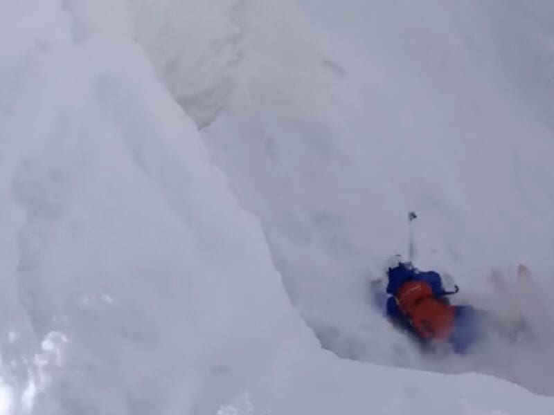 Corbet's Couloir crash.