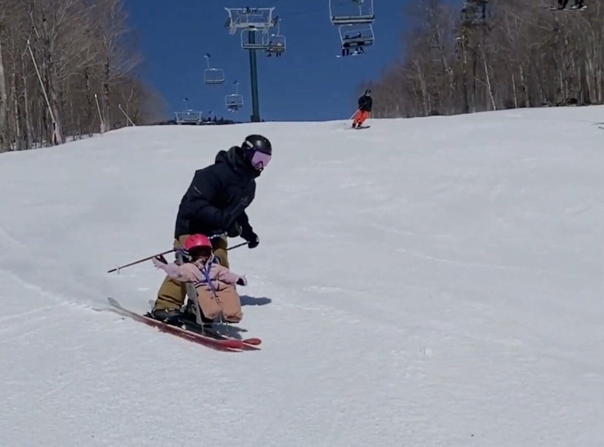 J Skis Kid's Ski Seat System.