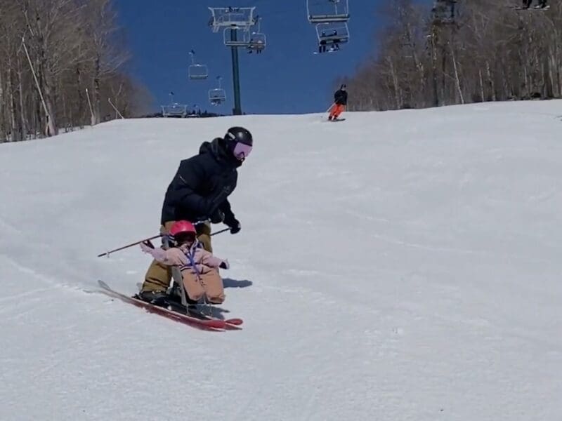 J Skis Kid's Ski Seat System.