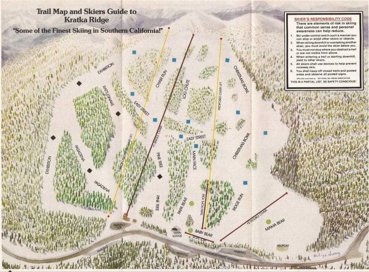 Ski Touring Is Still Possible At An Abandoned SoCal Ski Area ...