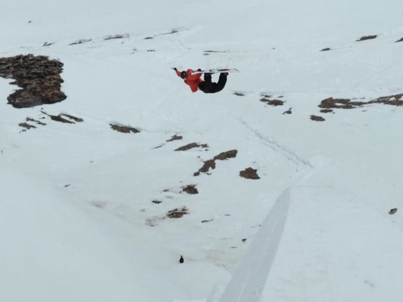 First laps from the Swatch Nines.