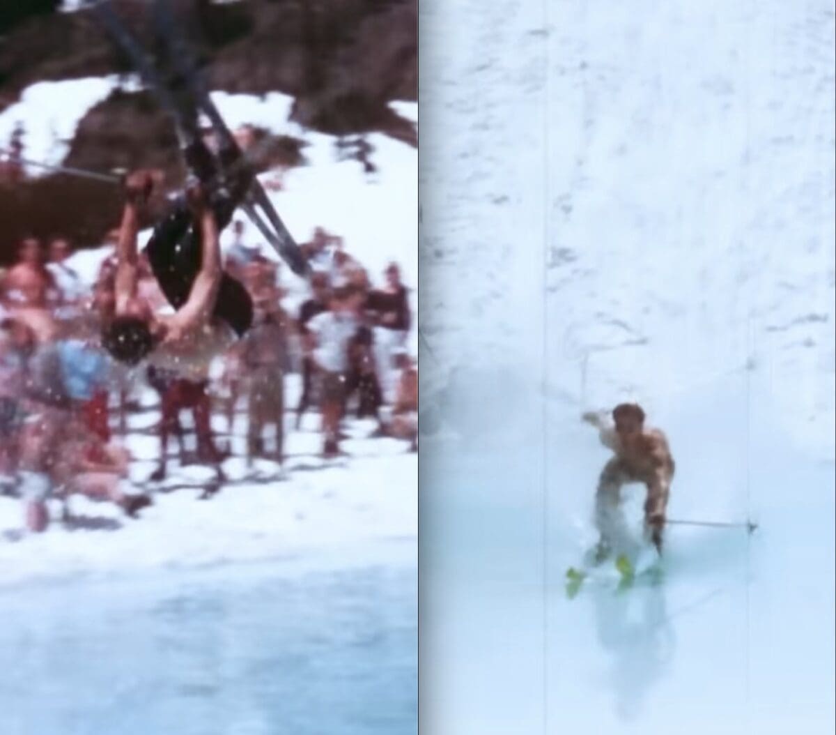 Vintage pond skim.
