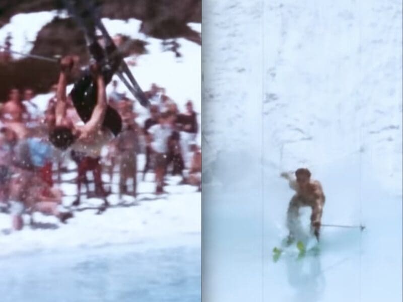 Vintage pond skim.
