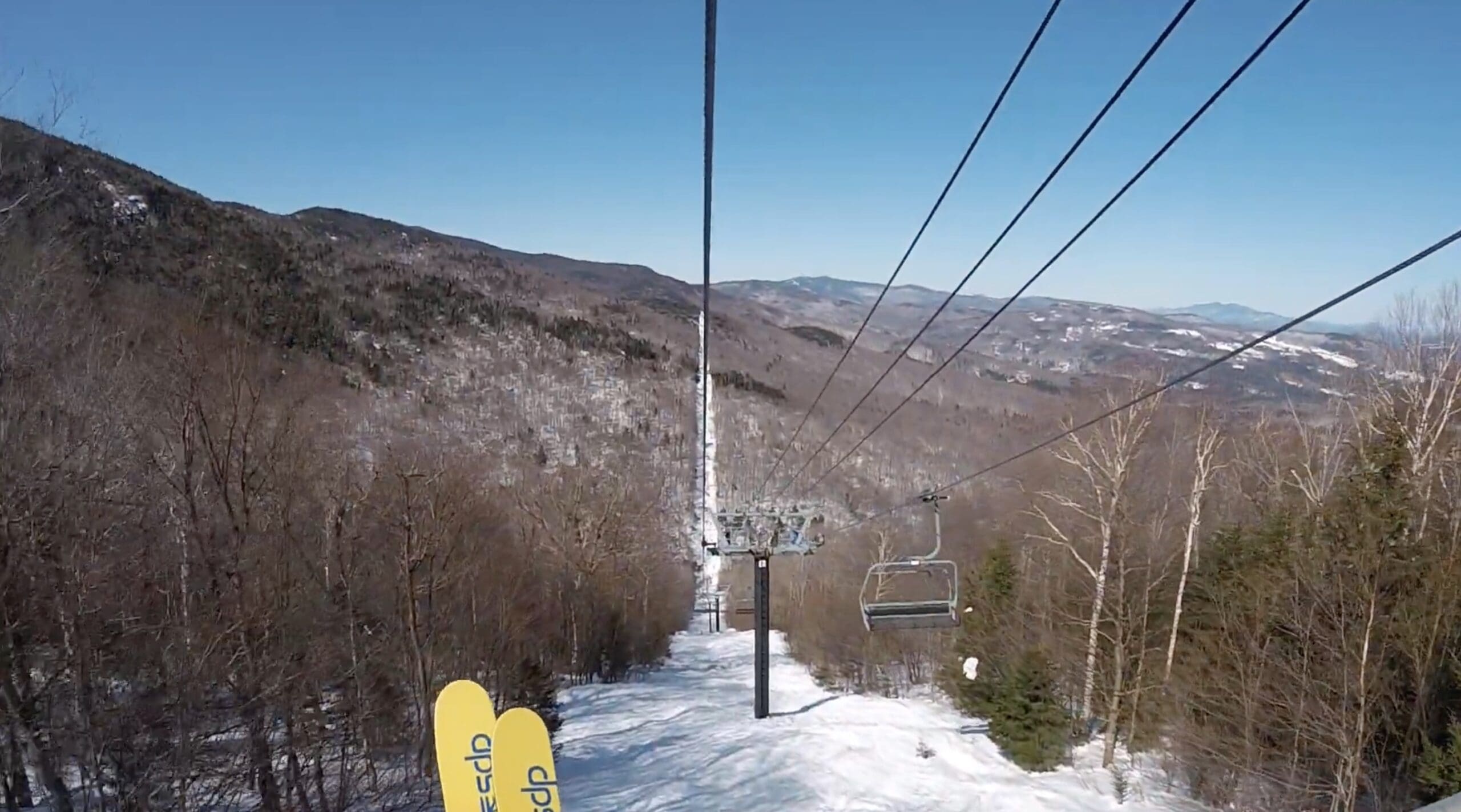 What It's Like Riding The World's Longest Detachable Quad Chairlift