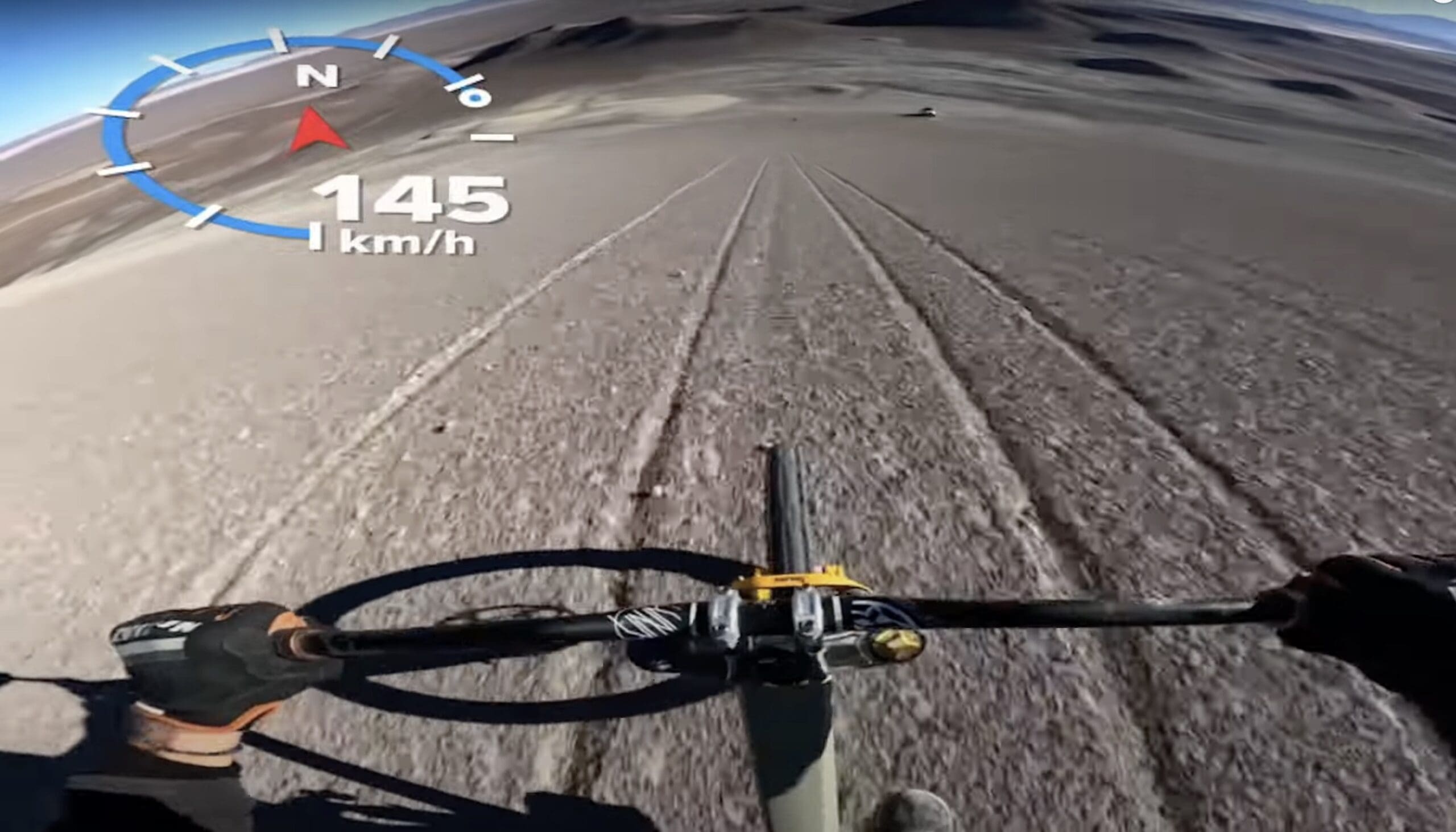 Mountain Biker Hits 90.7mph Descending Nicaraguan Volcano